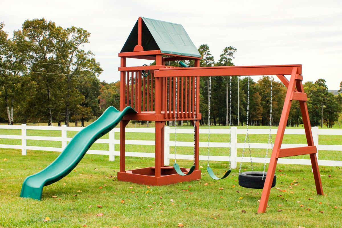 wooden playsets for sale near me